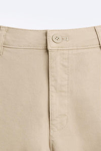 Pantalon chino coupe moulante - Beige
