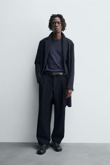 MANTEAU REGULAR FIT AVEC LAINE