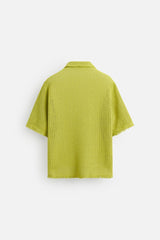 CHEMISE STRUCTURÉE AJOURÉE