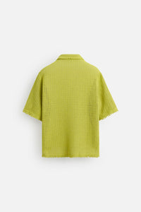 CHEMISE STRUCTURÉE AJOURÉE