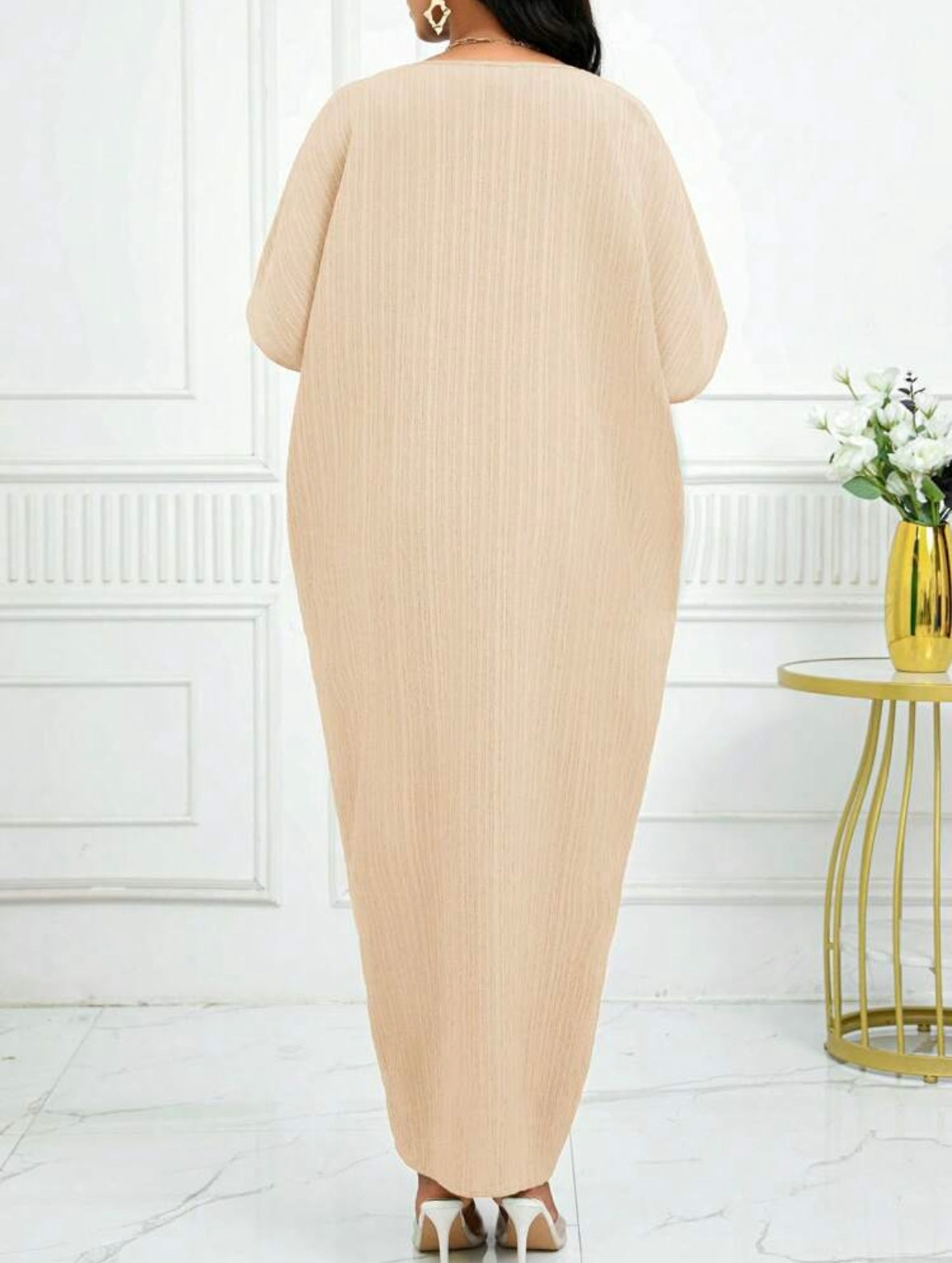 Robe caftan - Beige