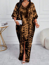 Robe élégante - Tabac