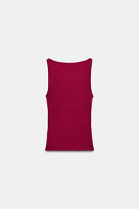 T-SHIRT MINIMAL SANS MANCHES