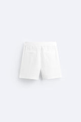 Short en Lin - Noir