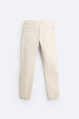 Pantalon chino coupe moulante - Beige