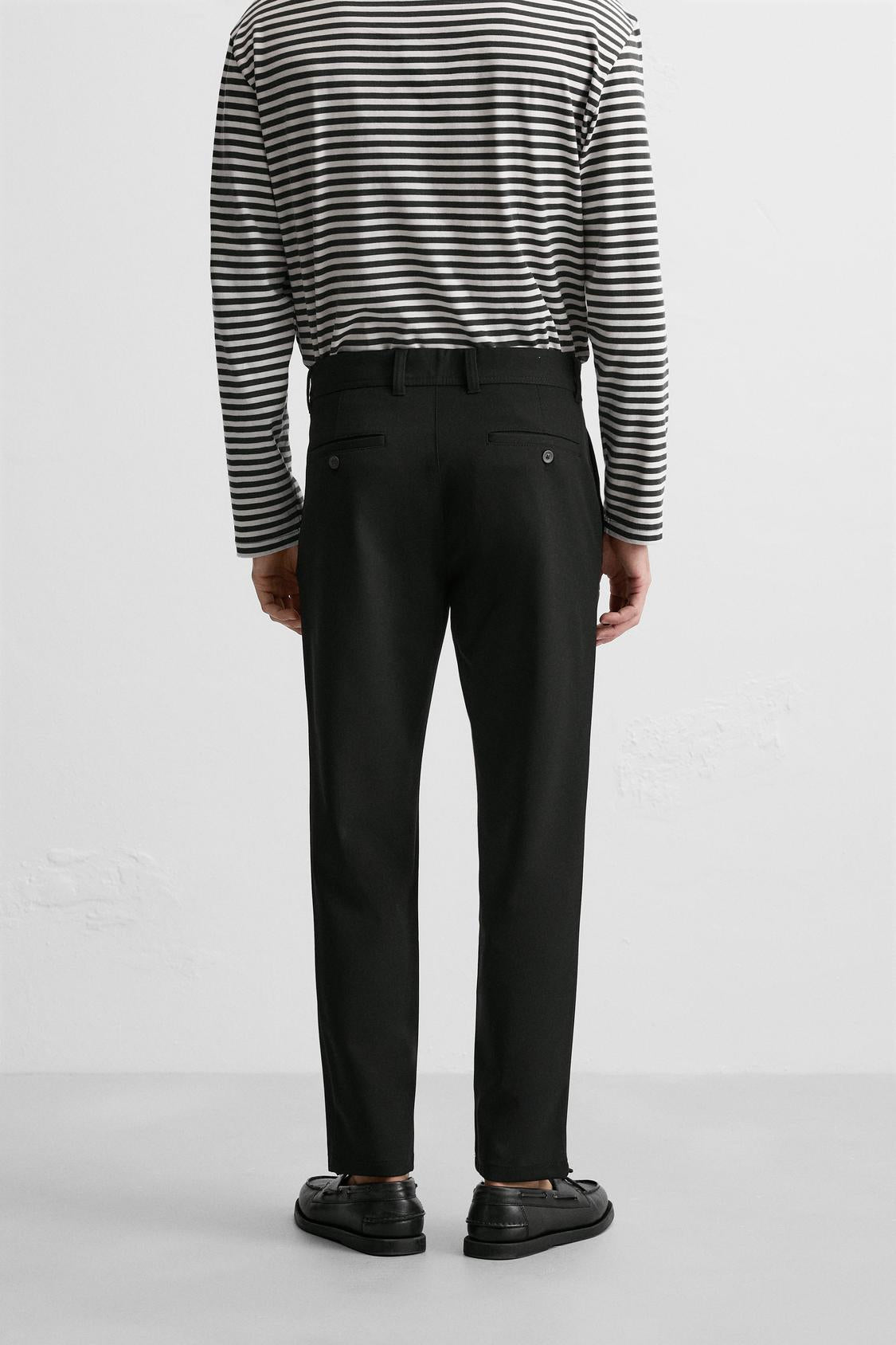 PANTALON À TEXTURE CONFORT