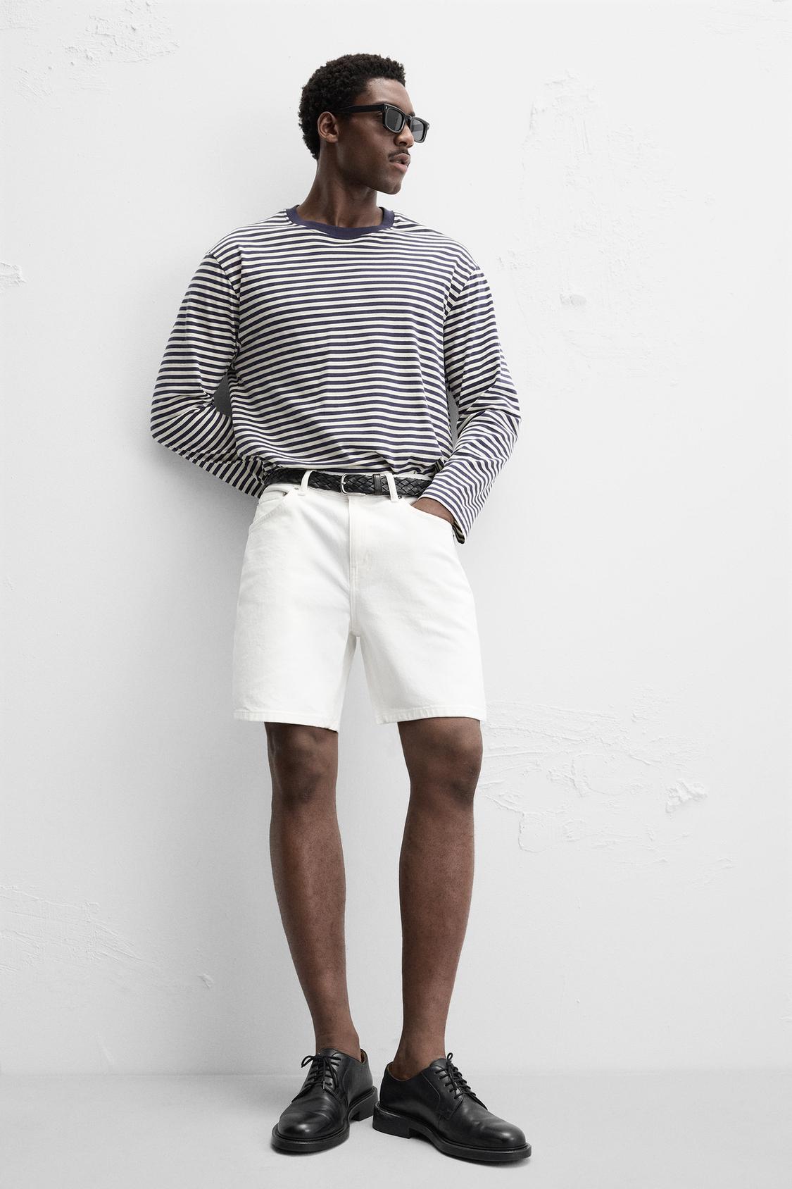 SHORT EN DENIM COUPE CLASSIQUE
