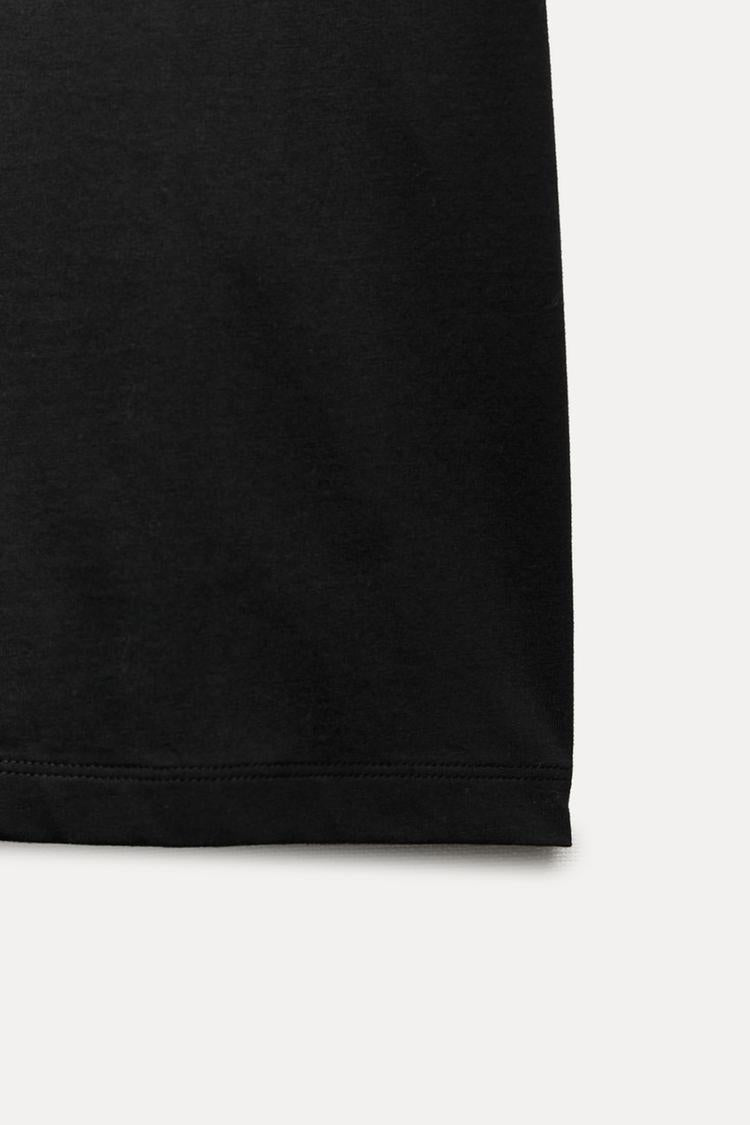 T-shirt coton basique à rayures