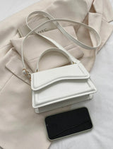 Mini sac carré léger - Blanc