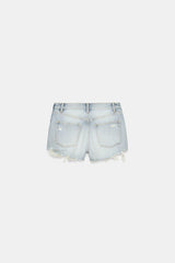SHORT EN DENIM TRF TAILLE HAUTE DÉCHIRURES