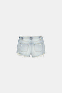 SHORT EN DENIM TRF TAILLE HAUTE DÉCHIRURES