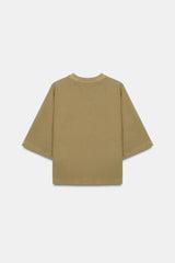 T-SHIRT MANCHES COURTES EFFET DELAVE