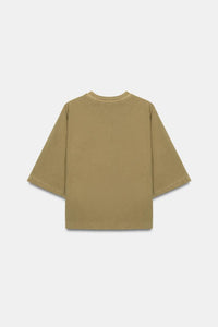 T-SHIRT MANCHES COURTES EFFET DELAVE