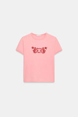 T-SHIRT MANCHES COURTES BRODERIES