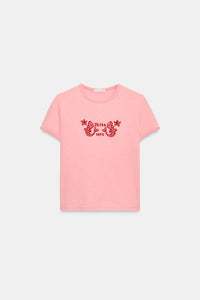 T-SHIRT MANCHES COURTES BRODERIES
