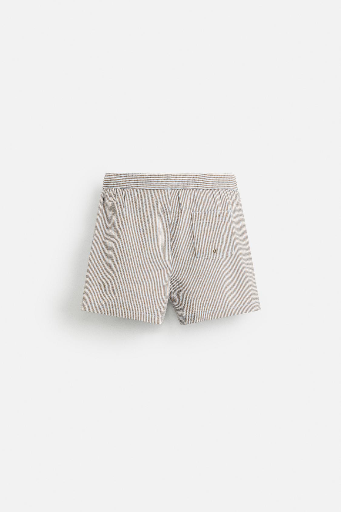 MAILLOT DE BAIN COURT SEERSUCKER