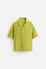 CHEMISE STRUCTURÉE AJOURÉE