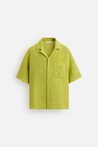 CHEMISE STRUCTURÉE AJOURÉE