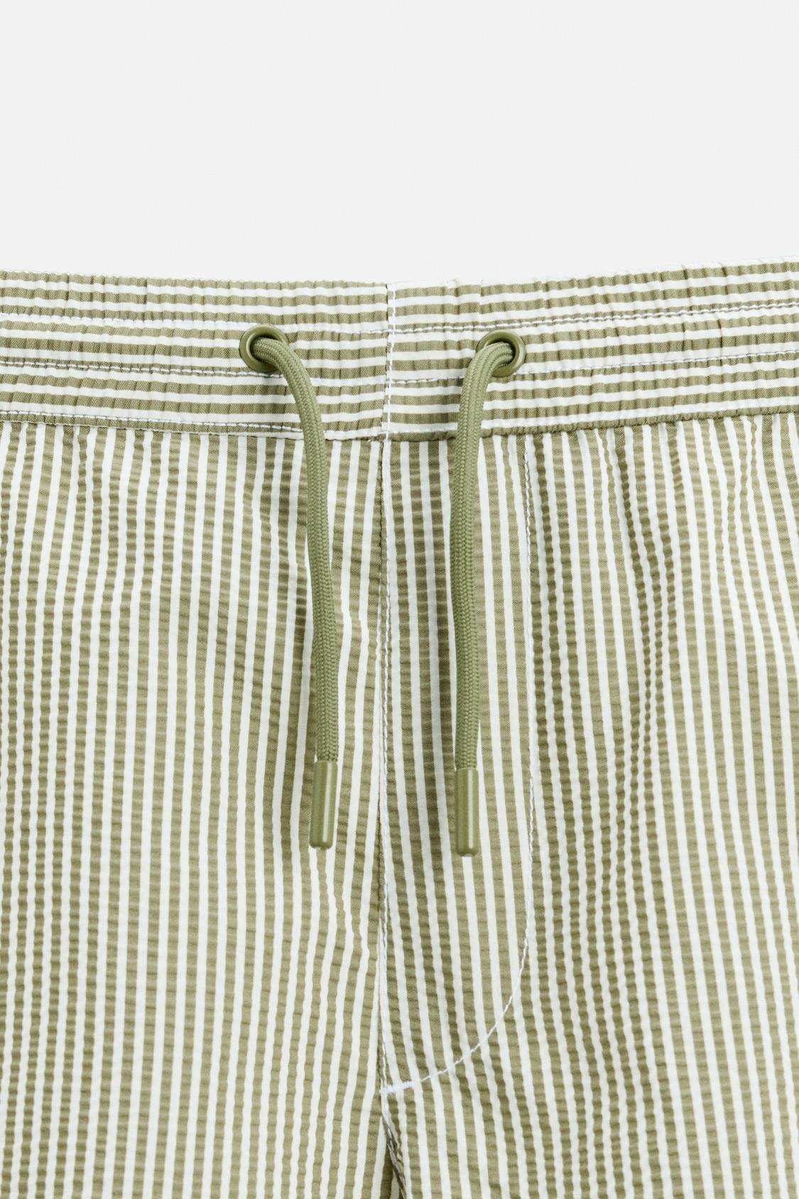 MAILLOT DE BAIN COURT SEERSUCKER