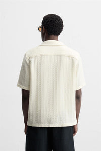 CHEMISE JACQUARD GÉOMÉTRIQUE