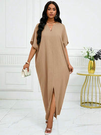 Robe caftan - Kaki