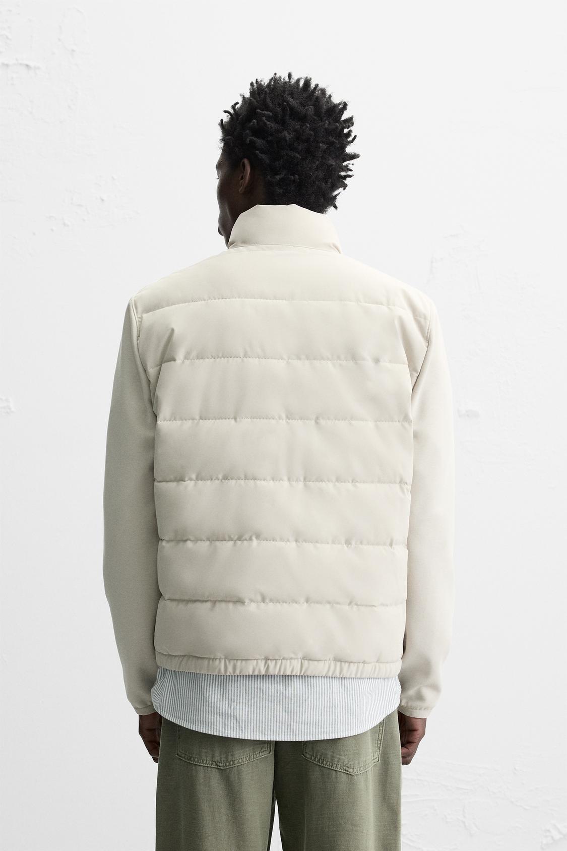 VESTE MATELASSÉE COMBINÉE