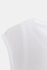 T-SHIRT SUPIMA® EFFET DOUBLE
