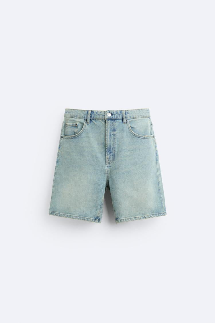 Short en Jean - Bleu Moyen
