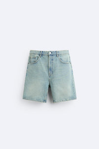 Short en Jean - Noir