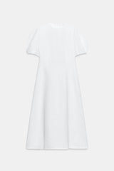 ROBE MI-LONGUE AVEC LIN ZW COLLECTION