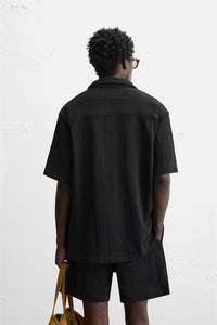 CHEMISE STRUCTURÉE JACQUARD