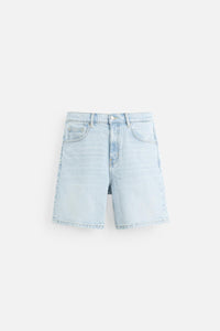 SHORT EN DENIM COUPE CLASSIQUE