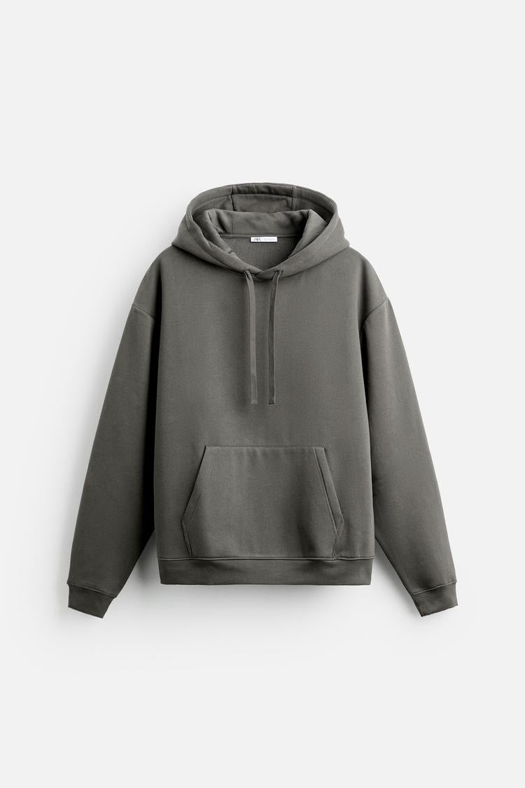 Sweat à capuche  - Kaki foncé