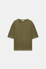 T-SHIRT À RAYURES RUSTIQUE