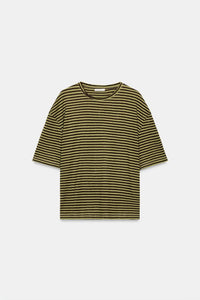 T-SHIRT À RAYURES RUSTIQUE