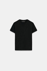 T-SHIRT EN COTON FLAMME
