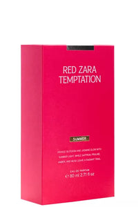 RED ZARA TEMPTATION SUMMER EDP 80ML