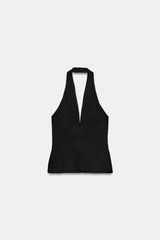 TOP HALTER STRETCHN