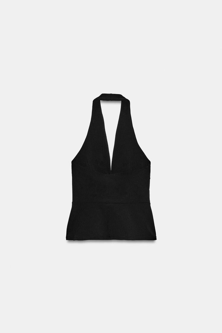 TOP HALTER STRETCHN
