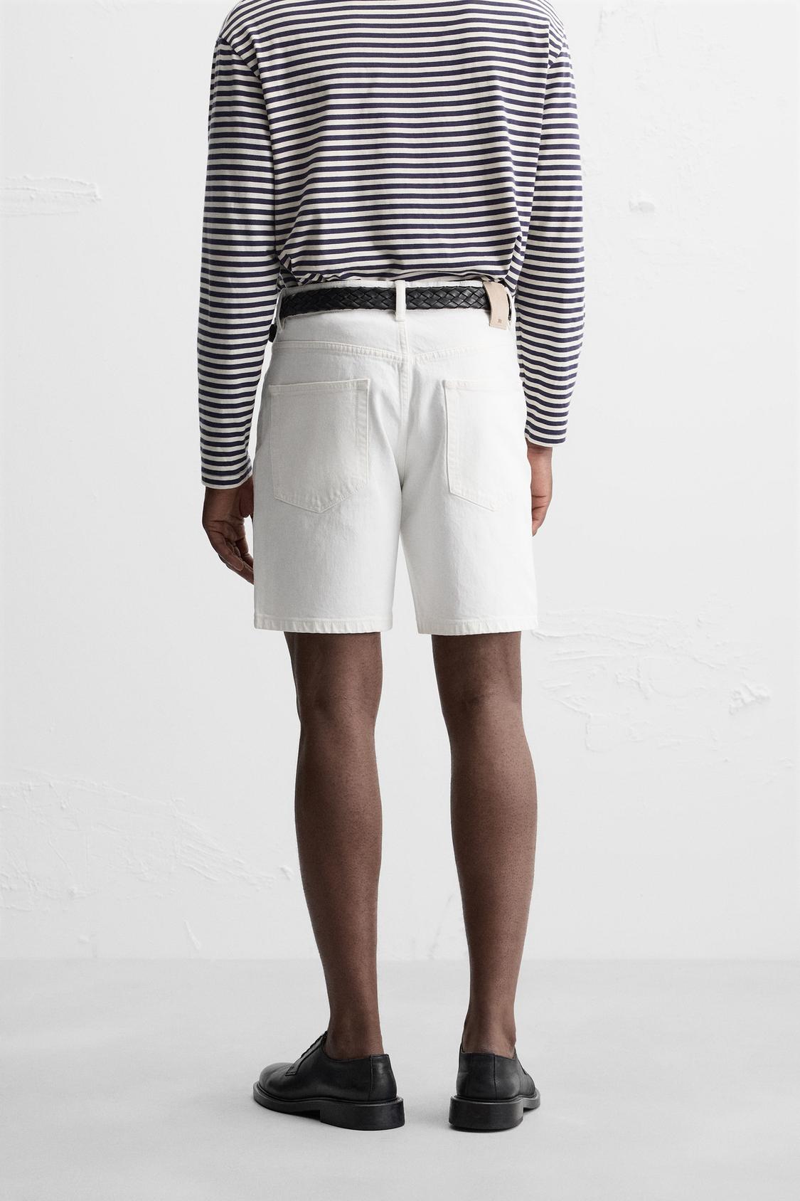 SHORT EN DENIM COUPE CLASSIQUE
