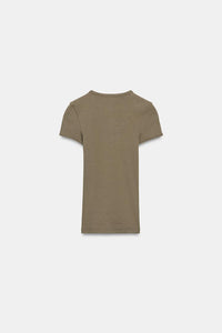 T-SHIRT CÔTELÉ