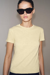 T-SHIRT EN COTON FLAMMÉ