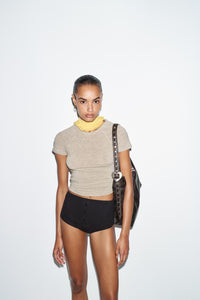 T-SHIRT A MANCHES COURTES RAGLAN