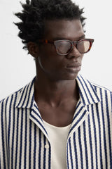 CHEMISE JACQUARD GÉOMÉTRIQUE