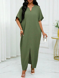 Robe caftan - Vert menthe