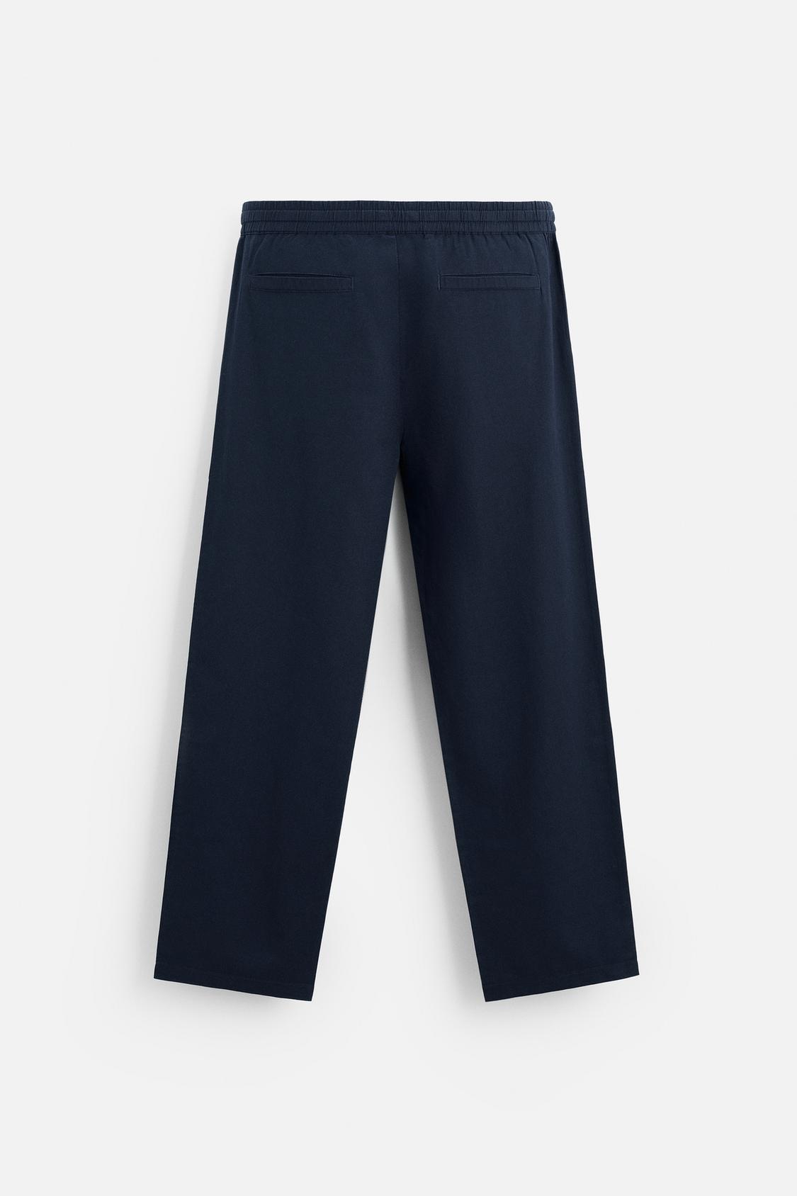PANTALON RELAXED FIT COTON - LIN