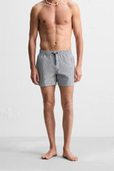 MAILLOT DE BAIN COURT SEERSUCKER