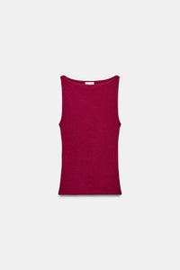 T-SHIRT MINIMAL SANS MANCHES