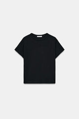 T-SHIRT COTON MANCHES COURTES