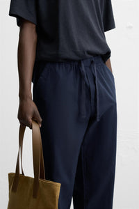 PANTALON RELAXED FIT COTON - LIN